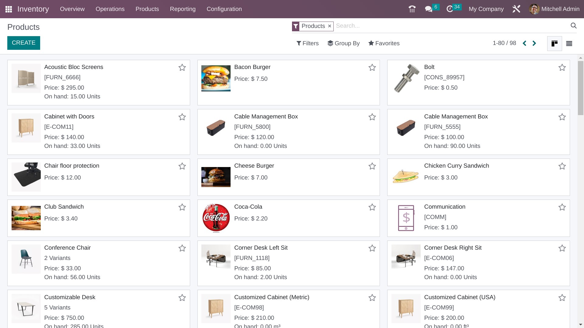 modul odoo inventory